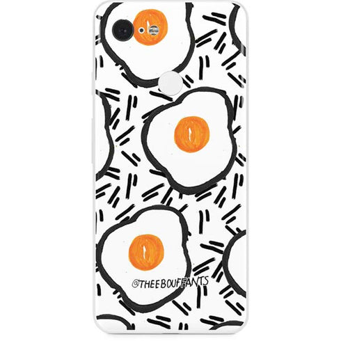 Bouffants and Broken Hearts Eggs Google Pixel 3 Skin